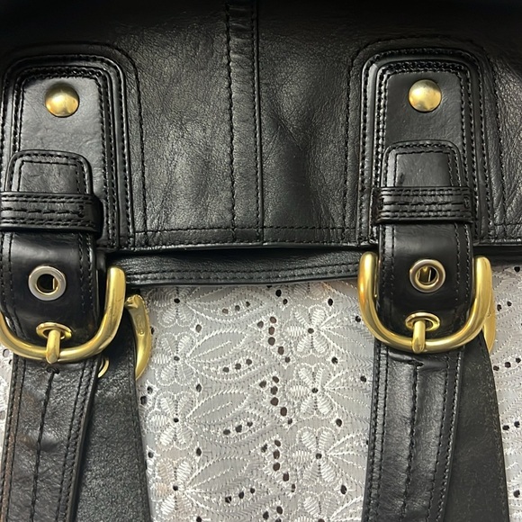 Coach F11844 Women's Black Leather SoHo Shoulder Bag - Picture 10 of 10